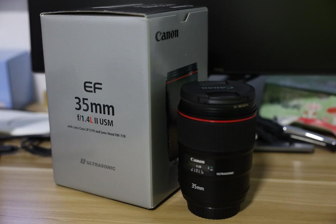 Canon Ef 35mm F14l Ii Usm Digitalcamera 